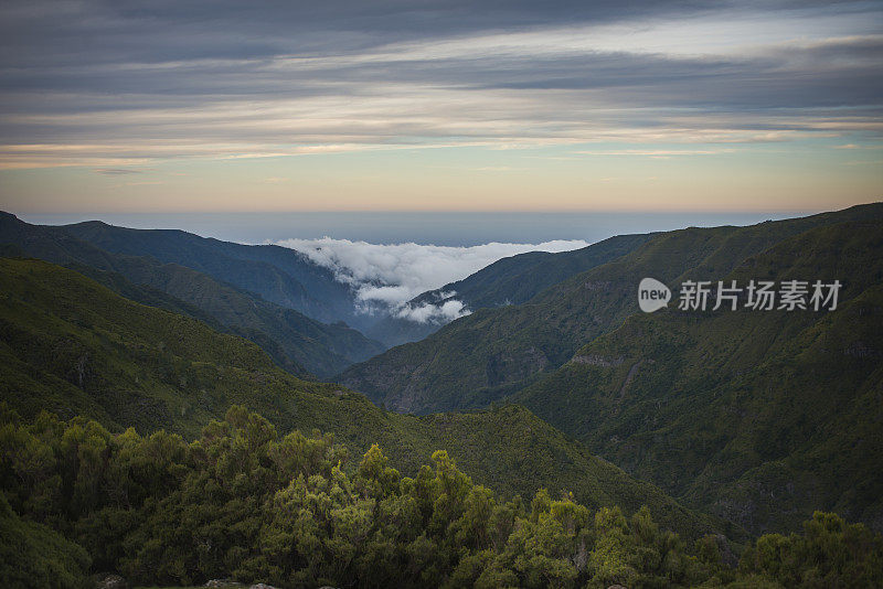 马德拉风景，在勒瓦达25 Fontes